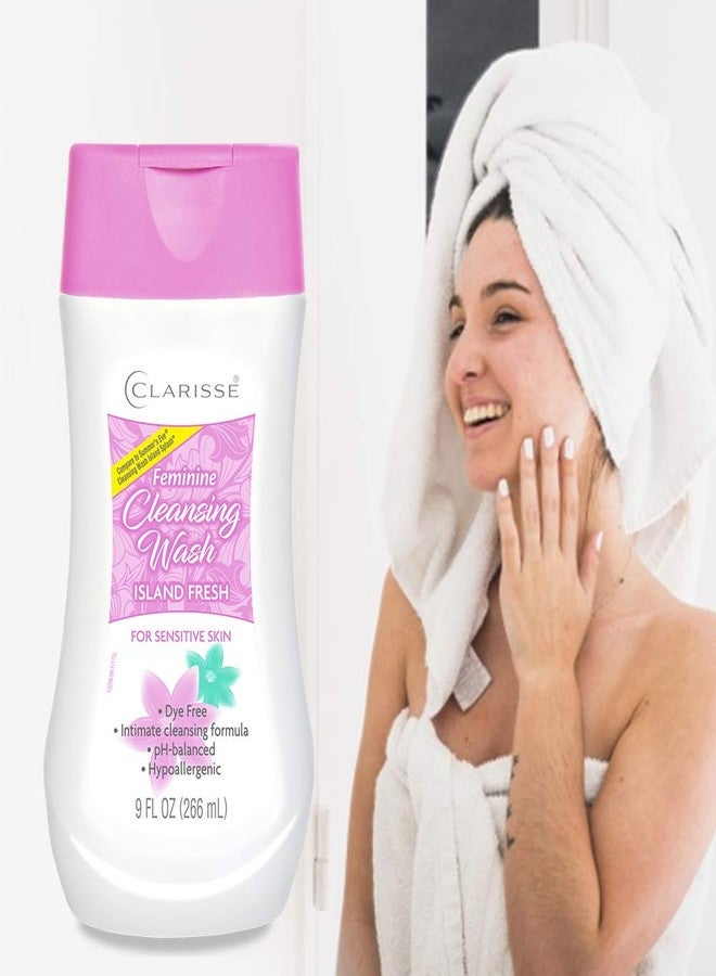 كلاريس غسول كلاريس النسائي المنظف 9 أونصة (عبوة من 4 قطع) (4) - Image 4